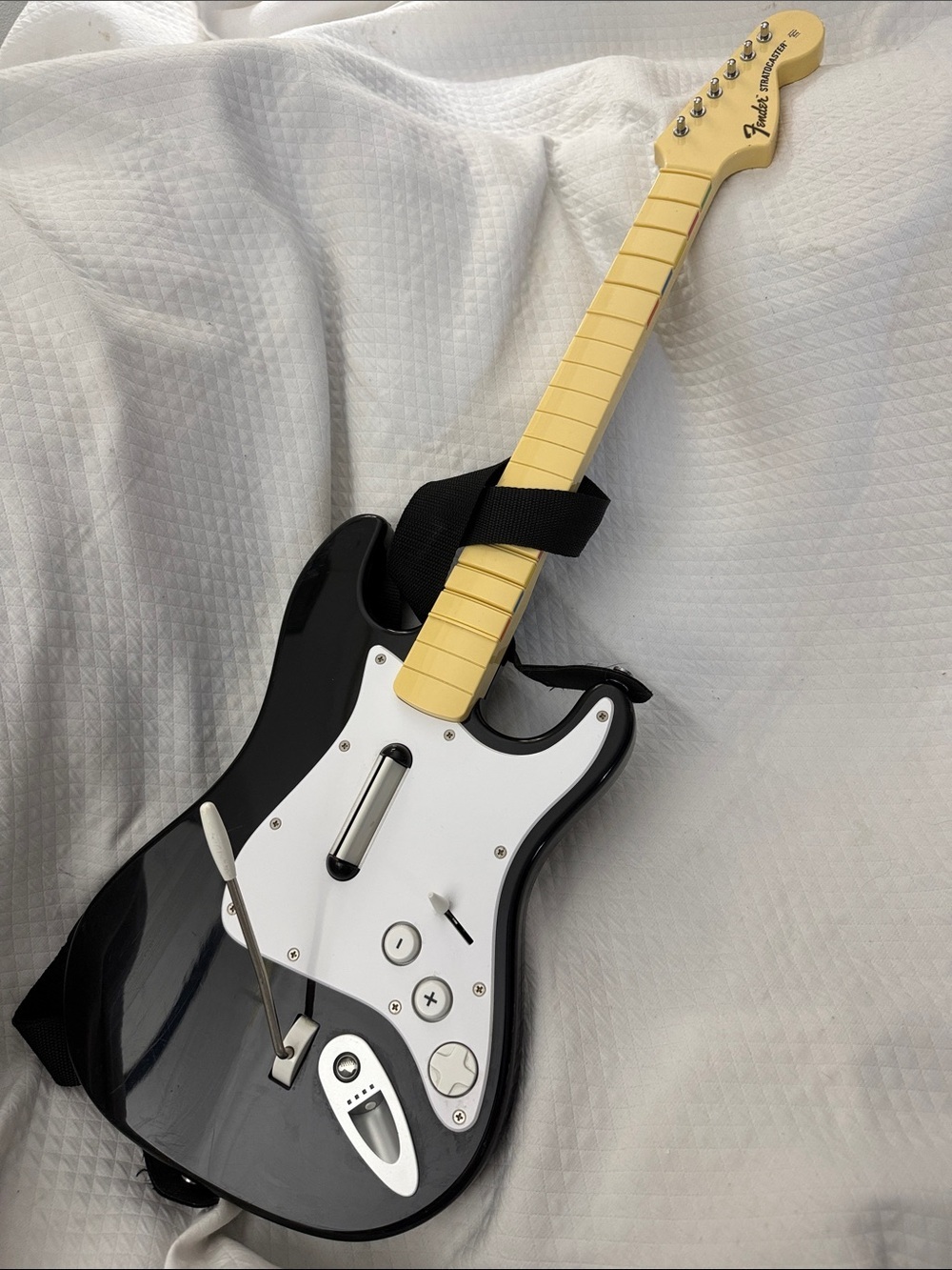 Rock Band Guitar Controller with strap – Model 19091 – Tested & Working